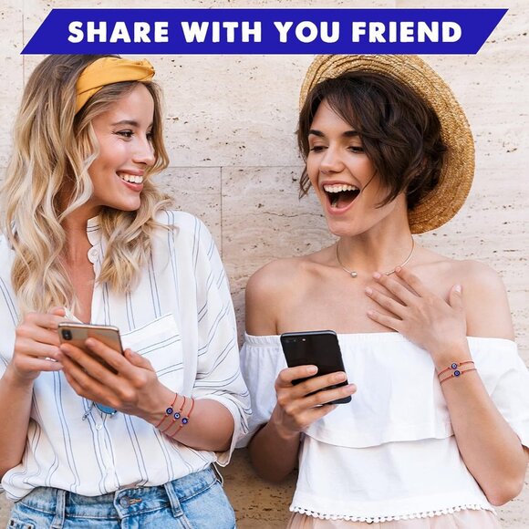 30 Pcs Evil Eye Bracelets Red String Adjustable Jewelry for Protection - Picture 5 of 6